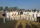 सीडीओ जग प्रवेश के शानदार प्रदर्शन से डीपीएस 12वीं ने जीता फ्रेंडली क्रिकेट मैच