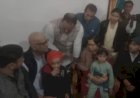 अजय रॉय ने बीएलओ के परिवार से की मुलाकात