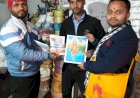 रिठौरा में संघ स्वयंसेवकों ने किया गृह संपर्क अभियान