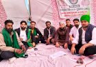 बहेड़ी में किसानों का धरना तीसरे दिन भी जारी