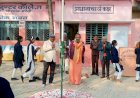 मीरगंज में सभी संस्थाओं में धूमधाम से मना 77वां गणतंत्र दिवस