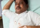 चलती ट्रेन से धक्का देकर घायल किया यात्री