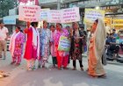 बरेली: भाजपा कार्यालय पर 'नारी शक्ति रैली'; महिलाओं ने PDA का पुतला फूँककर जताया विरोध
