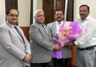 प्रशासनिक न्यायाधीश से बार पदाधिकारियों की भेंट