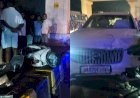 मोदीपुरम के पास कार-स्कूटी की भीषण टक्कर, स्कूटी सवार गंभीर घायल