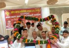 शपथ ग्रहण समारोह में जुटे प्रदेशभर के व्यापारी नेता