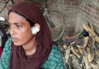 नकाबपोश बदमाशों ने महिला के कान से सोने के कुंडल नोचे