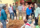 नवाबगंज में 37 मुकदमों की अवैध शराब का विनष्टीकरण