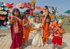 उड़ान ग्लोबल स्कूल में धूमधाम से मना दशहरा, बच्चों ने मोहा मन