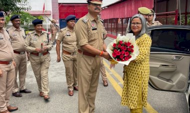 जेल पर महिला आयोग की नजर, डेलिना खोंगडुप ने महिला बैरक का किया निरीक्षण