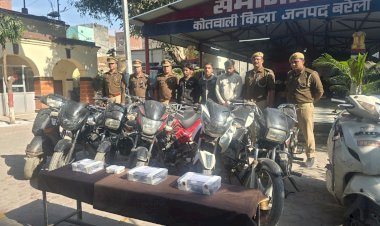 किला पुलिस ने किए तीन चोर गिरफ़्त