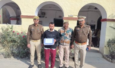युवक को गैरकानूनी असलहा सहित पुलिस ने किया गिरफ्तार