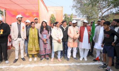 मीरगंज में खेल प्रतिभाओं का उत्सव