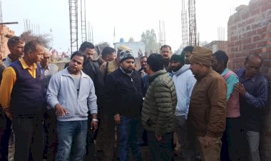 होली स्थल पर अवैध कब्जे का आरोप, प्रशासन हरकत में