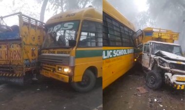 शाही रोड पर बड़ा हादसा टला