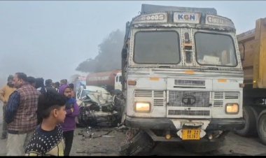 मीरगंज में ट्रक-कार भिड़ंत, एक गंभीर