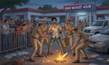 थाने के साए में सुलगता इंसाफ