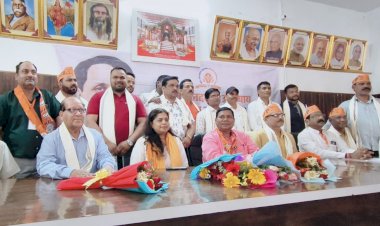 मीरगंज बार एसोसिएशन की नई टीम का भव्य स्वागत