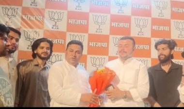 भव्य स्वागत से गूंजा सलीम हैदर का कार्यालय