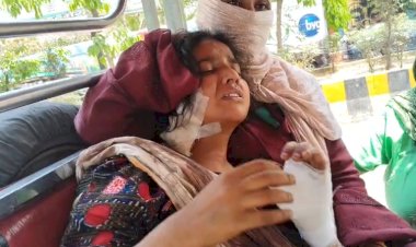 बहू पर जानलेवा हमला, इंसाफ की दरकार