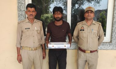 चेकिंग में शातिर गिरफ्तार, अवैध तमंचा और कारतूस बरामद