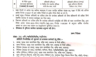 घमंडी अफसर पर गिरी तबादले की गाज