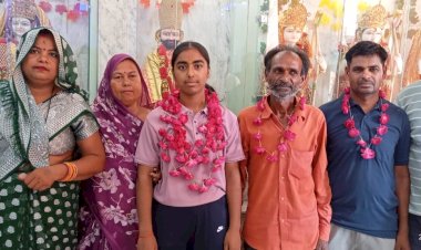 भारतीय वायुसेना में चयनित हुईं सेंथल की अंजलि