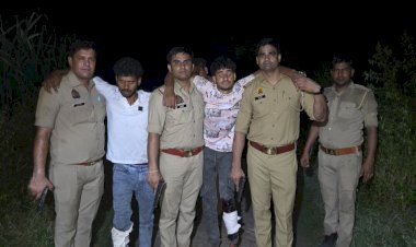 सरूरपुर में गौकशी की तैयारी, मुठभेड़ में दो आरोपी घायल