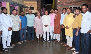 सेंथल भाजपा कार्यकर्ताओं के सम्मान में विधायक आर्य पहुंचे