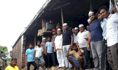 देवरनियां में बारिश से कच्चा मकान ढहा, दो भाई घायल