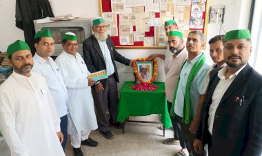 चौधरी महेंद्र सिंह टिकैत की 91वीं जयंती पर किसानों ने किया नमन