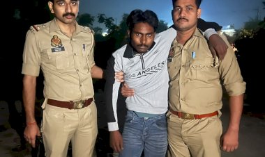 पुलिस अभिरक्षा से फरार इनामी सचिन मुठभेड़ में गिरफ्तार