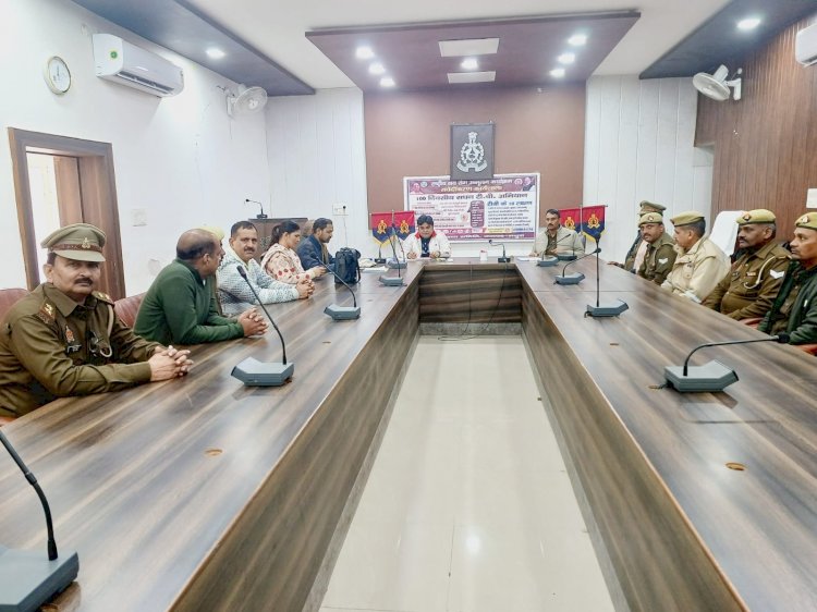 मथुरा पुलिस ने उठाया टीबी मुक्त भारत अभियान  में कदम, ऐसे किया जागरूक