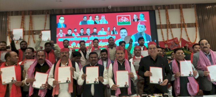 समाजवादी पार्टी की पीडीए पंचायत, भाजपा पर जमकर हमले, 2027 में बड़ी जीत का दावा किया