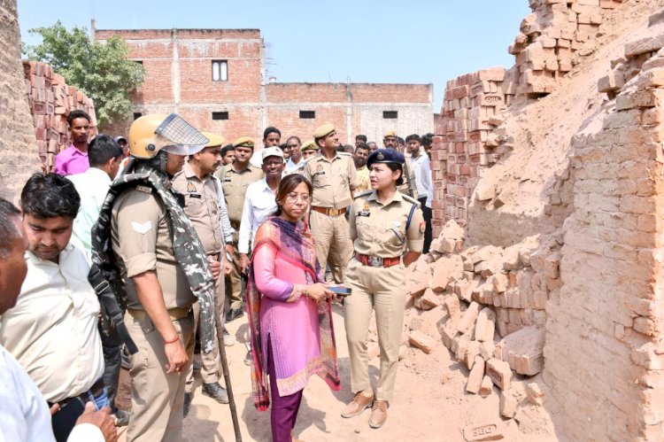 ईंट भट्टे की दीवार गिरने से बड़ा हादसा, पांच मजदूर दबे, एक की मौत, जाने मामला...