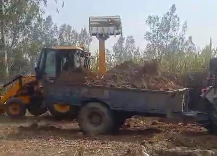 अवैध खनन : देवरनियां में धड़ल्ले से हो रहा अवैध खनन, मुख्यमंत्री से शिकायत के बाद भी नहीं थमा