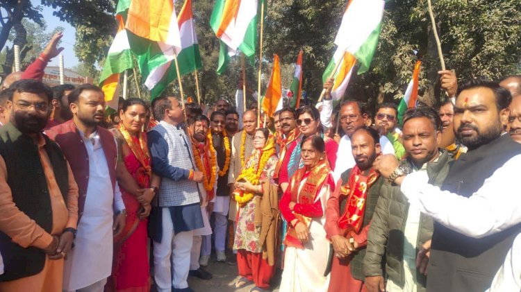 शाही में सरदार वल्लभभाई पटेल की 150वीं जयंती पर एकता यात्रा और सभा आयोजित
