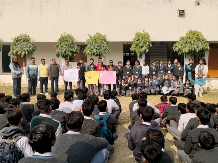 अंबेडकर परिनिर्माण दिवस पर छात्रों की भाषण प्रतियोगिता, विजेताओं ने बढ़ाया सम्मान