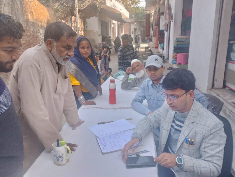 सेथल में युवा अधिवक्ता मुमताज़ अहमद का जनहित अभियान