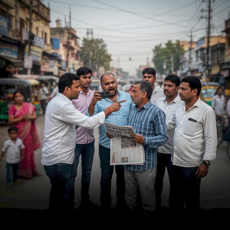 खबर छपते ही बौखलाया प्राइवेट संस्था का सचिव, संपादक को सार्वजनिक स्थान पर घेरकर गाली-गलौज व धमकी का आरोप