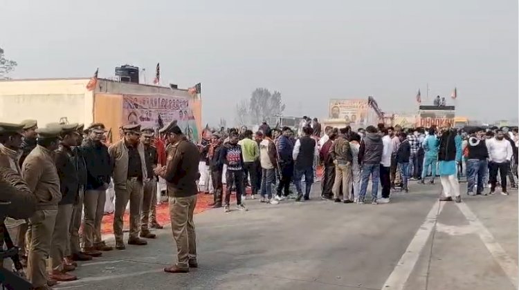 मुजफ्फरनगर में भाजपा स्वागत बना जाम की वजह