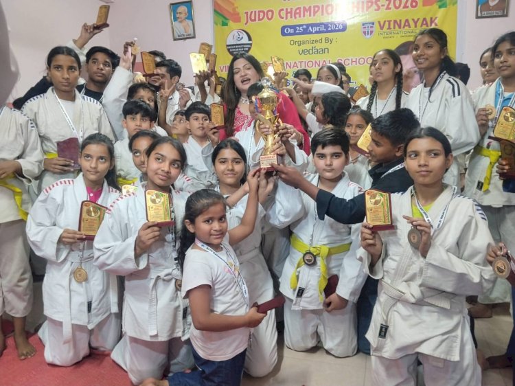 जूडो प्रतियोगिता में खिलाड़ियों ने दिखाया दमखम