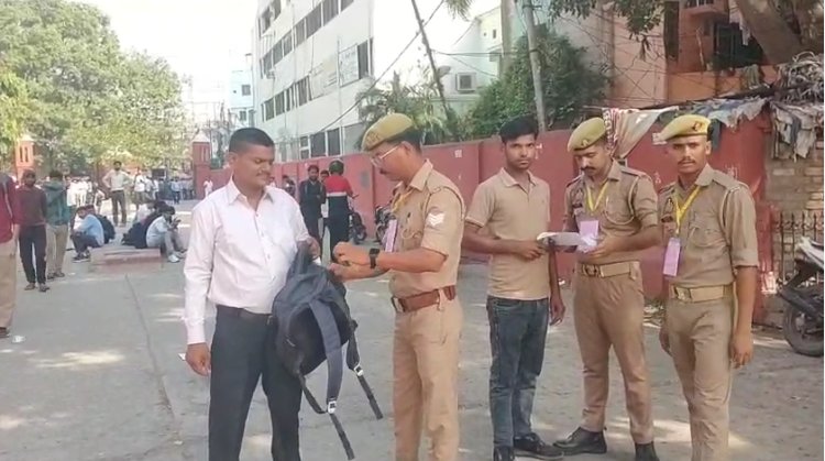बरेली में यूपी पुलिस सिपाही भर्ती परीक्षा का दूसरा दिन भी सकुशल संपन्न, परिंदा भी नहीं मार सका पर