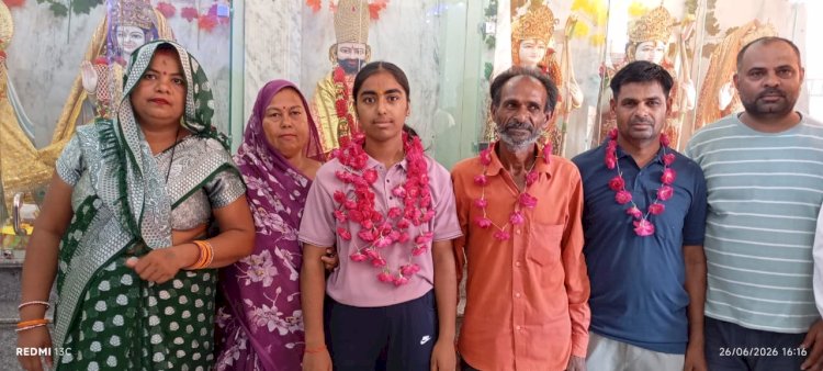 भारतीय वायुसेना में चयनित हुईं सेंथल की अंजलि
