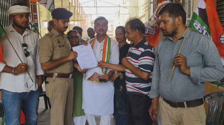 मुख्यमंत्री दौरे पर हाउस अरेस्ट का कांग्रेस का आरोप