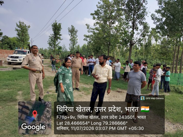 'प्रकृति का गहना' बनेगा मीरगंज, वृक्षारोपण महायज्ञ से पहले एसडीएम ने किया निरीक्षण