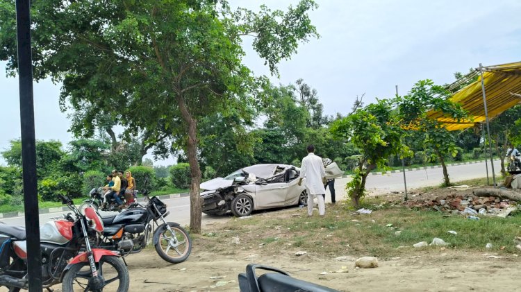 बरेली-बहेड़ी मार्ग पर सड़क हादसे में सीनियर मार्केटिंग इंस्पेक्टर गंभीर घायल