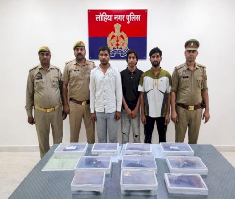 सोशल मीडिया से चलता था अवैध हथियारों का कारोबार, तीन गिरफ्तार