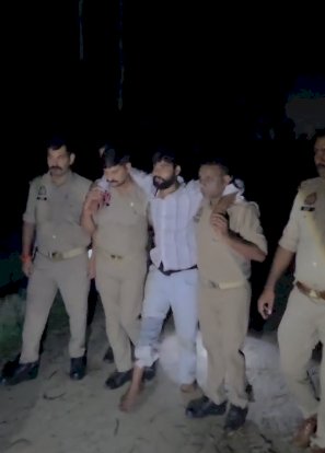 मीरगंज में मुठभेड़ के बाद दो बदमाश गिरफ्तार, एक घायल