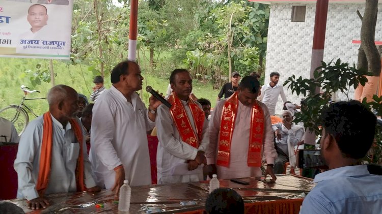 अजय राजपूत के आयोजन में उमड़ी भीड़, छत्रपाल गंगवार ने सराहा